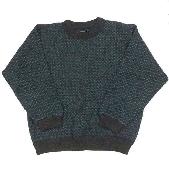 Vintage LL Bean Nordic Ski Bird’s Eye Sweater - Picture 3 of 9